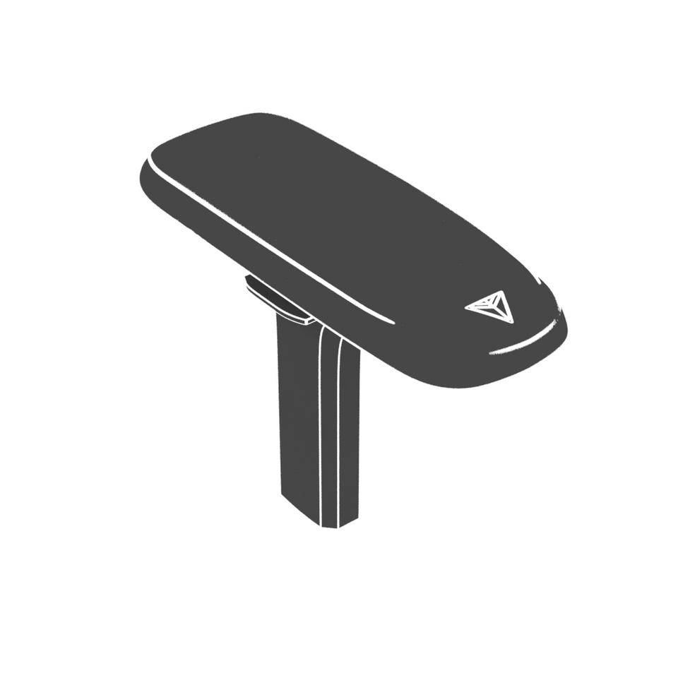 PU Padded 4D Armrest